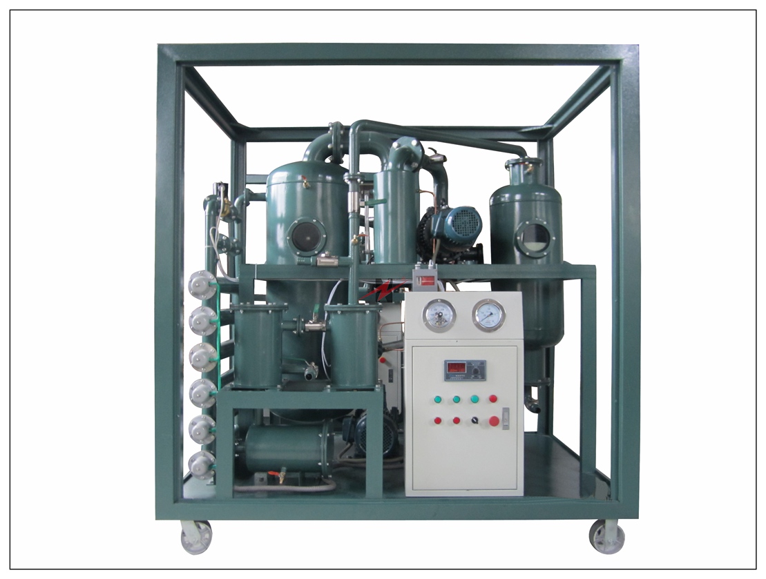 ZYD Double Stage High Vacuum Transformer Oil Filtration Unit
