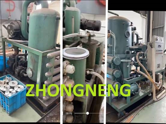ZYD Double High Vacuum Transformer Oil Purifier Work for Ten Years 