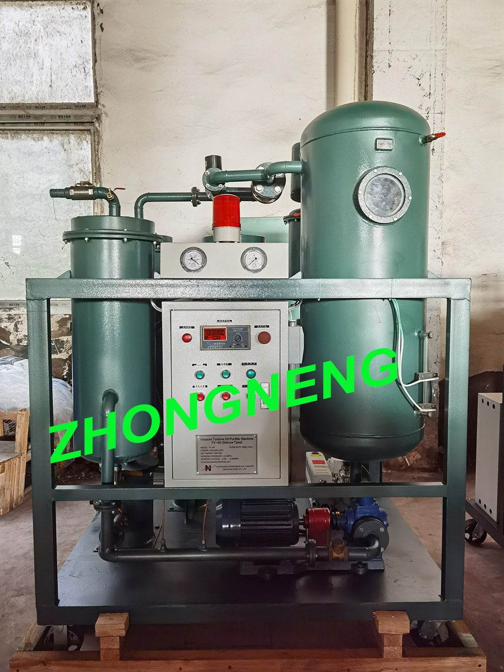 TY-50 Turbine Oil Purifier Machine Is Delivered
