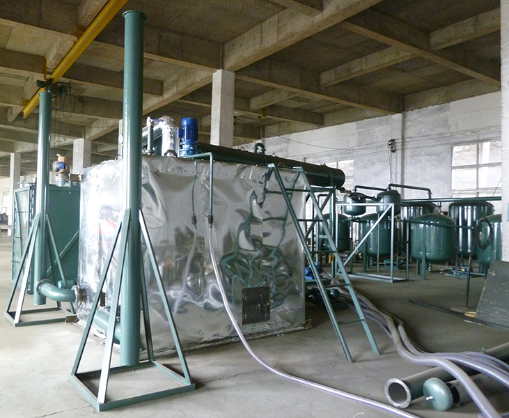 BOD Waste Oil Distillation & Converting To Base Oil System