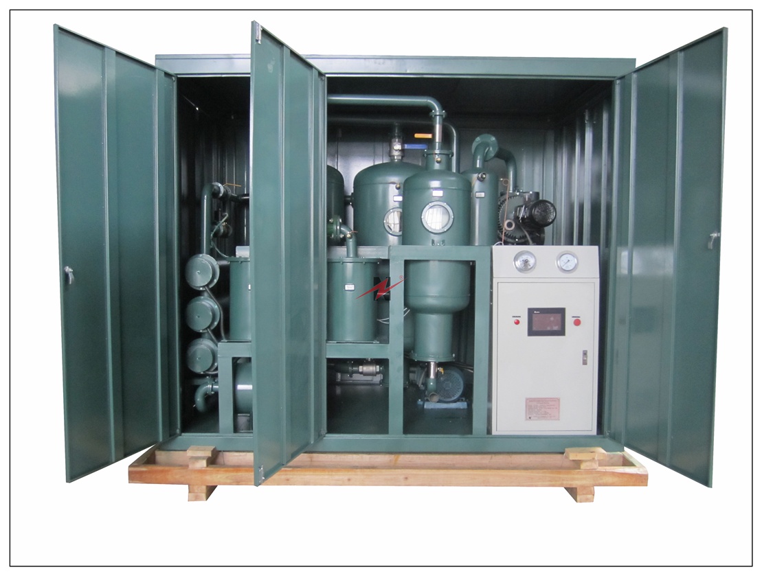 ZYD-I Double Stage High Vacuum Transformer Oil Regeneration Purifier