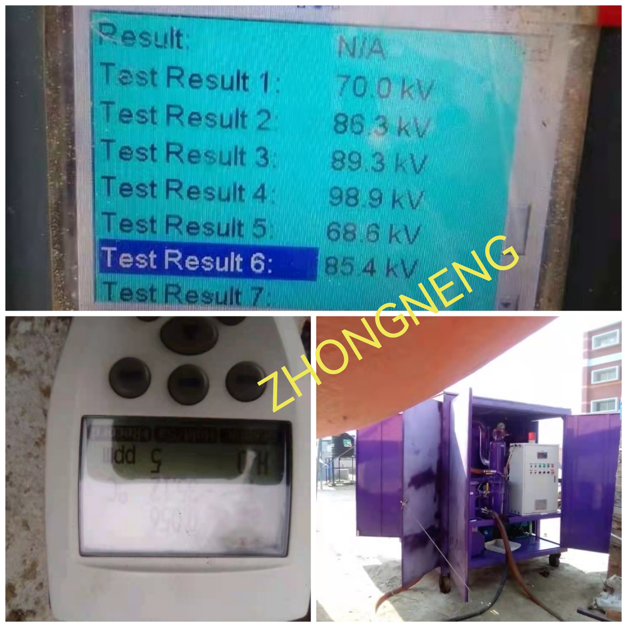 ZYD-150 Vacuum Transformer Oil Purifier Win Sound Comment 
